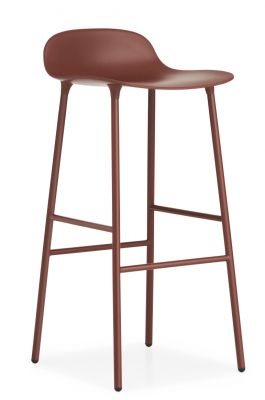 Form Barstool Barhocker H 75 cm Stahl Normann Copenhagen